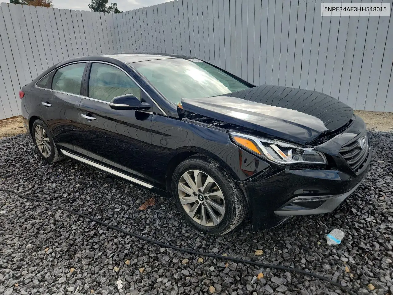 5NPE34AF3HH548015 2017 Hyundai Sonata Sport