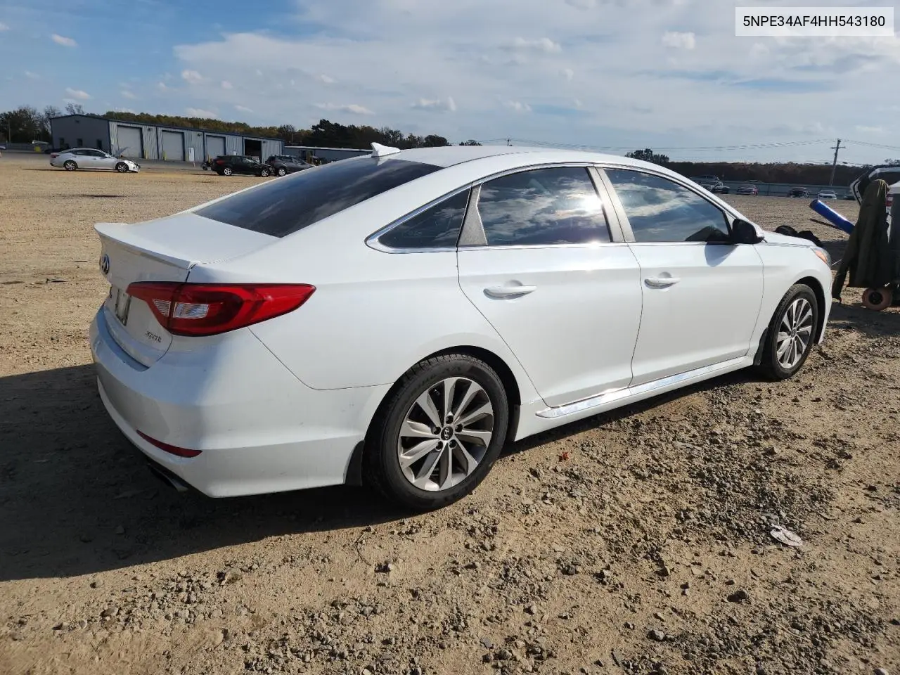 5NPE34AF4HH543180 2017 Hyundai Sonata Sport