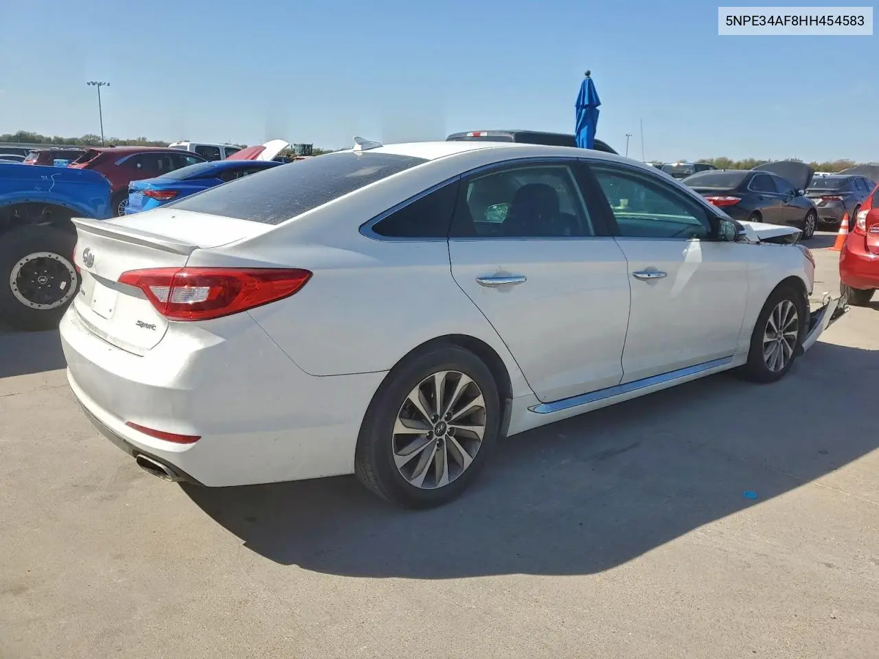 5NPE34AF8HH454583 2017 Hyundai Sonata Sport