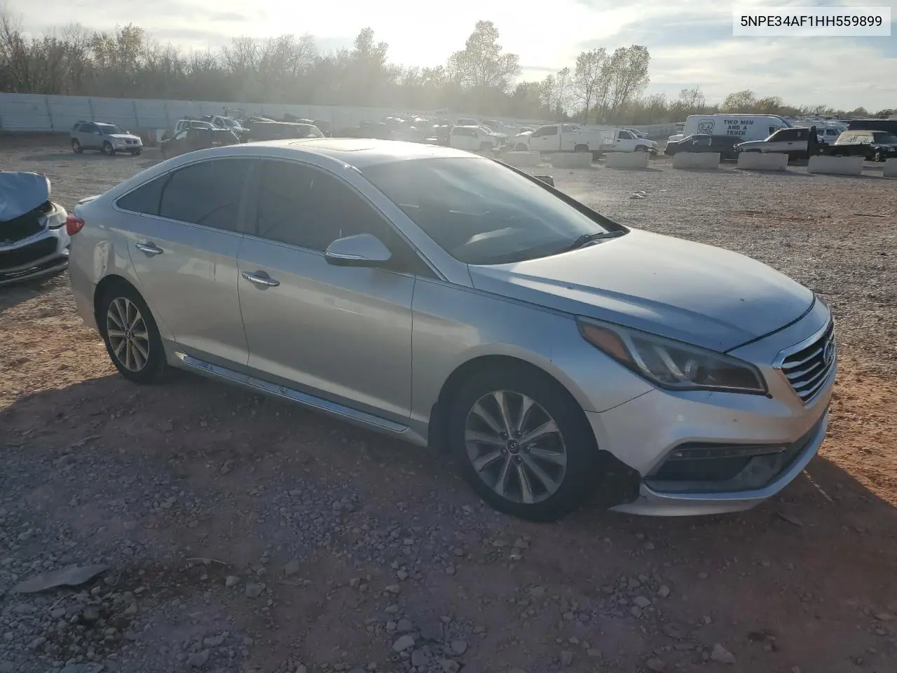 5NPE34AF1HH559899 2017 Hyundai Sonata Sport