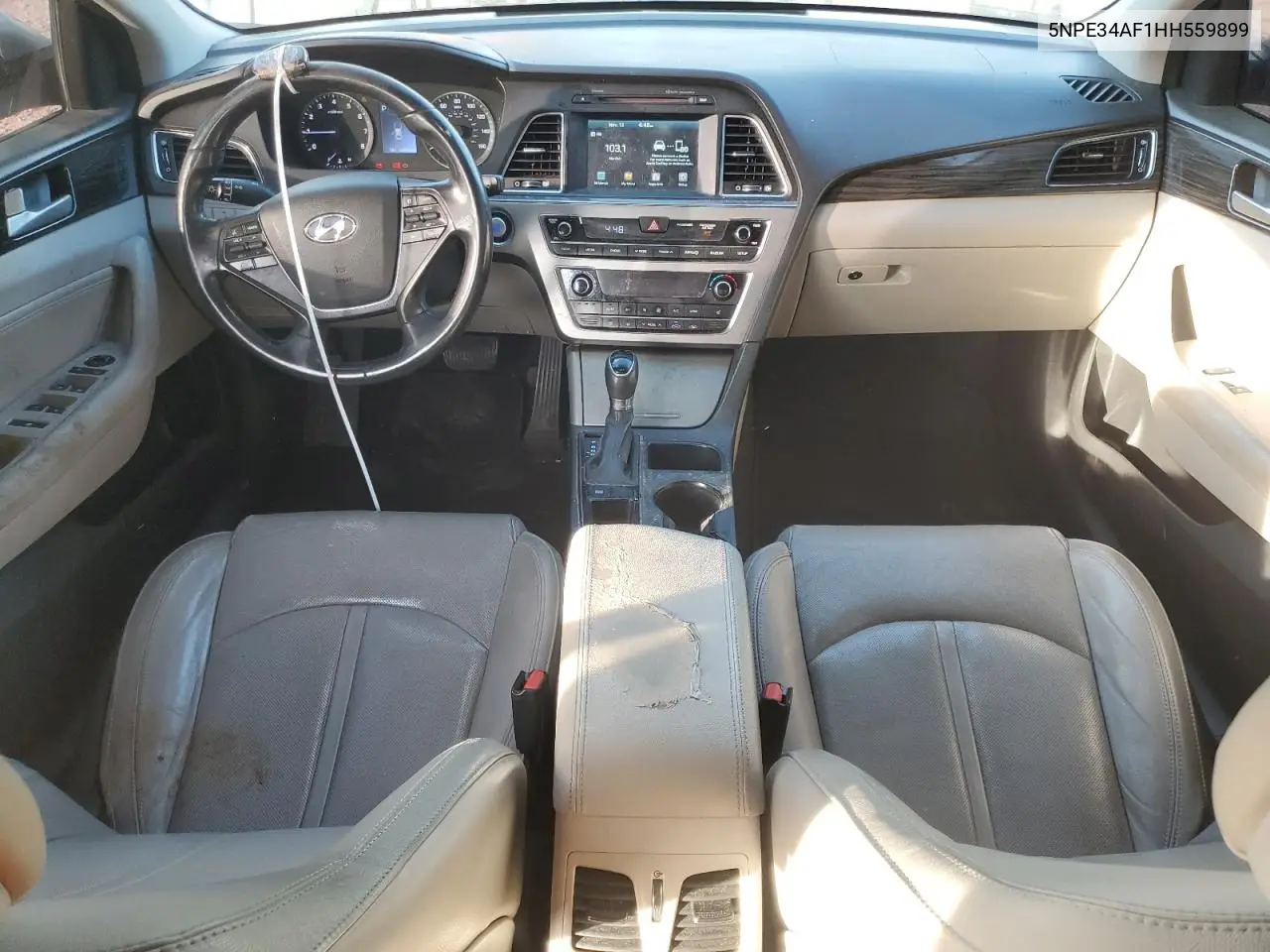 5NPE34AF1HH559899 2017 Hyundai Sonata Sport
