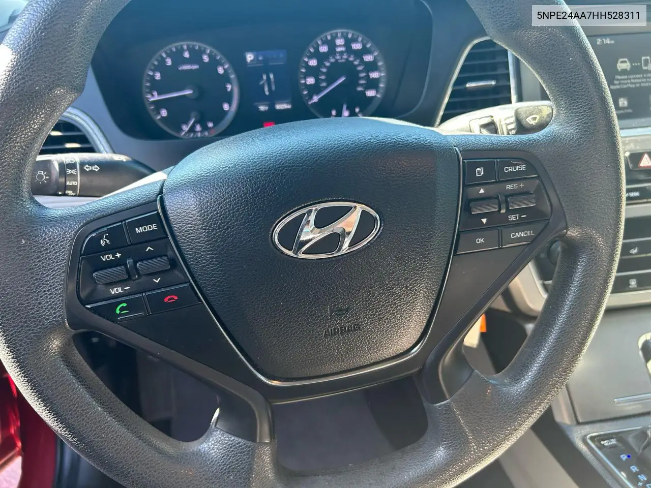 5NPE24AA7HH528311 2017 Hyundai Sonata Eco
