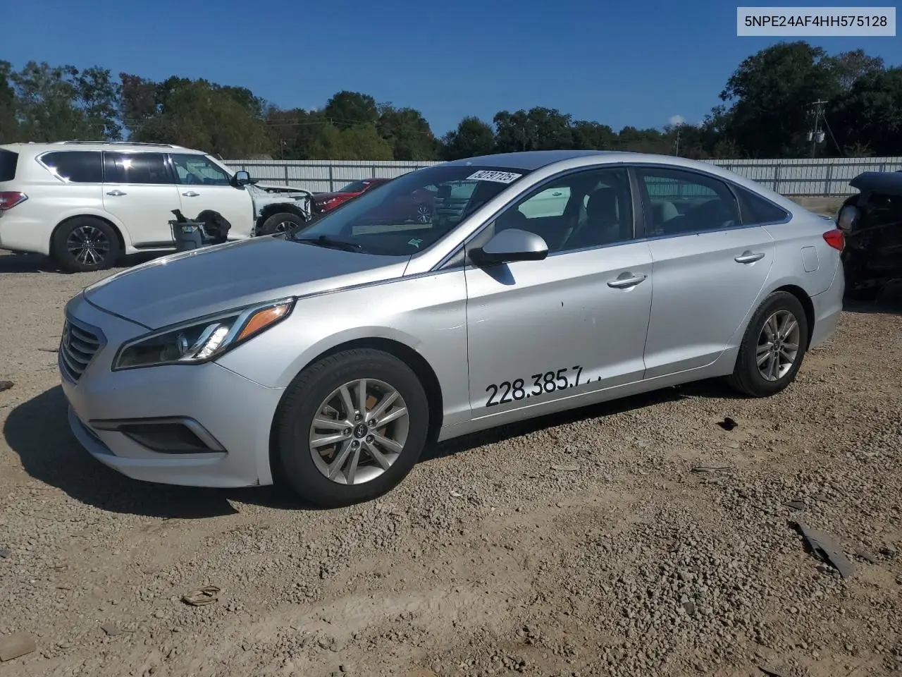 5NPE24AF4HH575128 2017 Hyundai Sonata Se