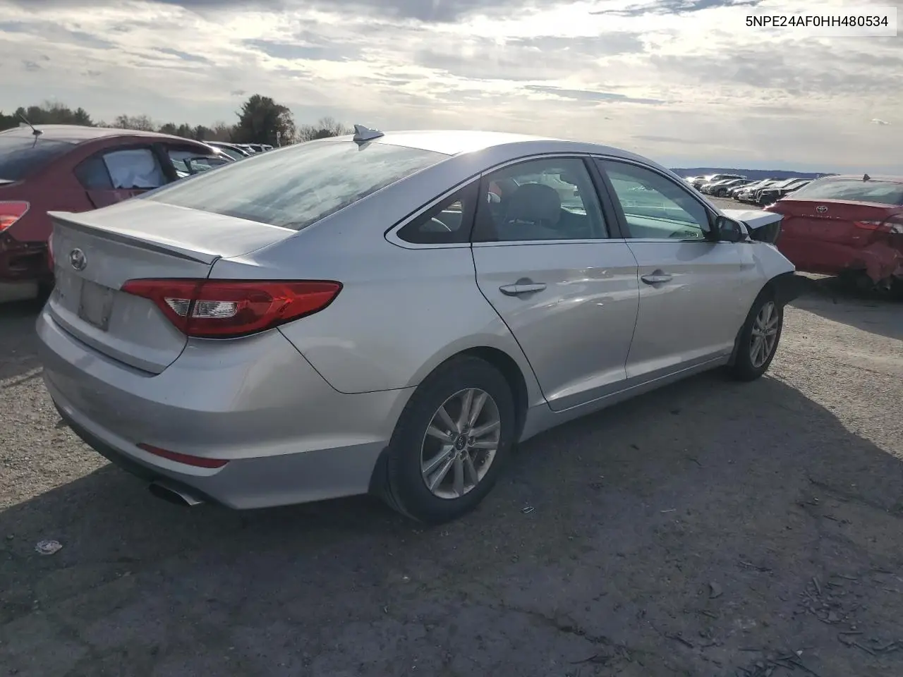 5NPE24AF0HH480534 2017 Hyundai Sonata Se