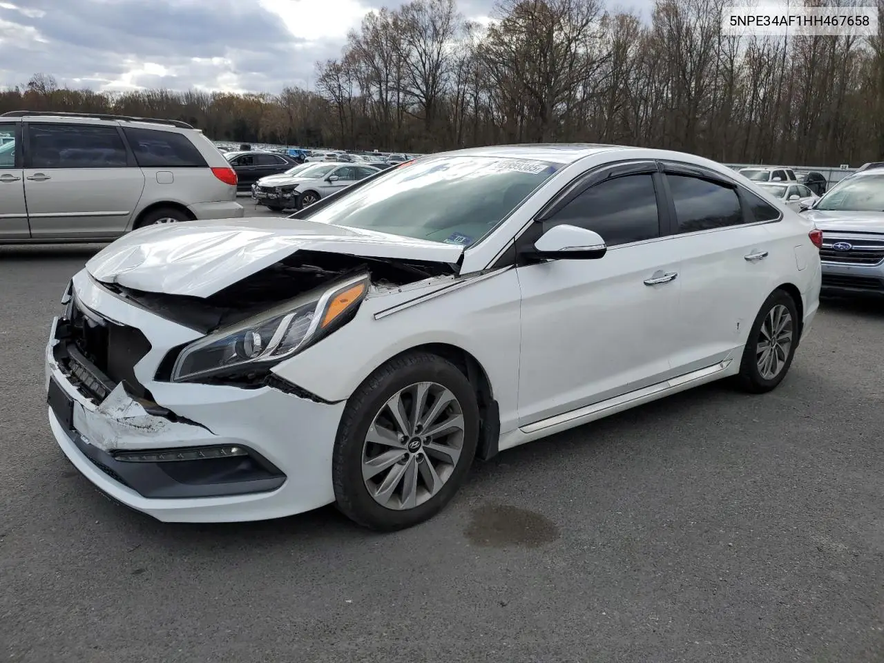 5NPE34AF1HH467658 2017 Hyundai Sonata Sport