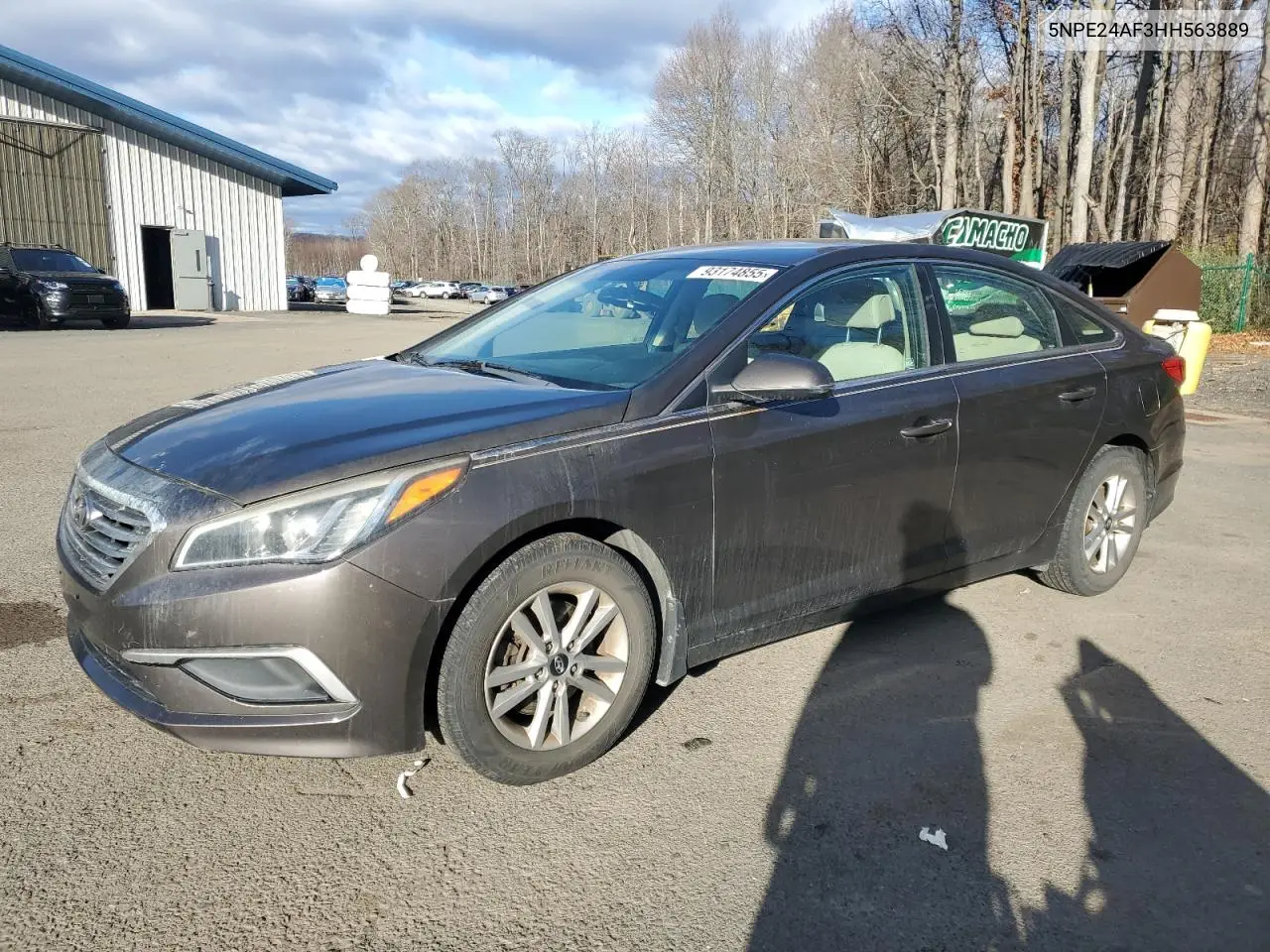 5NPE24AF3HH563889 2017 Hyundai Sonata Se