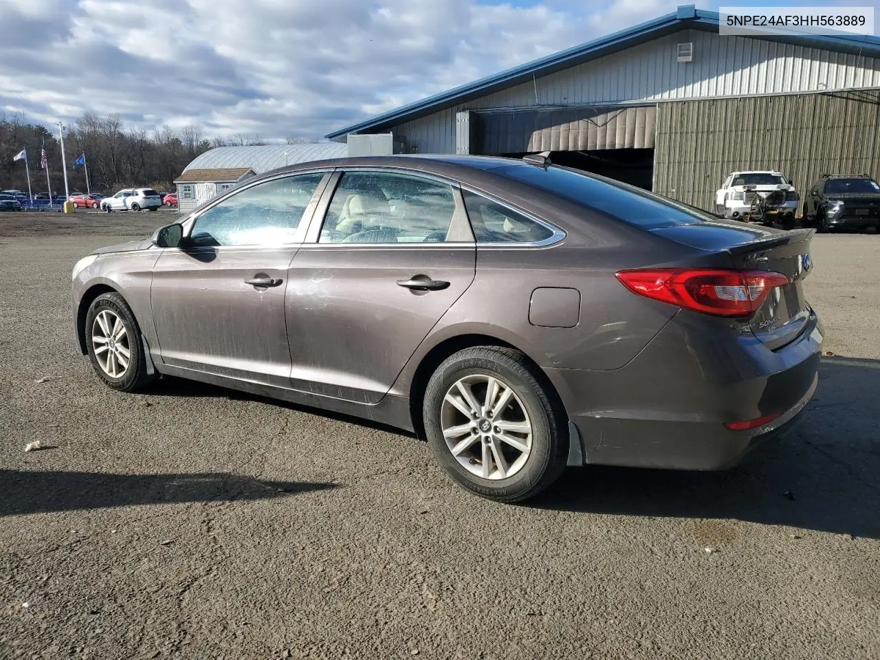 5NPE24AF3HH563889 2017 Hyundai Sonata Se