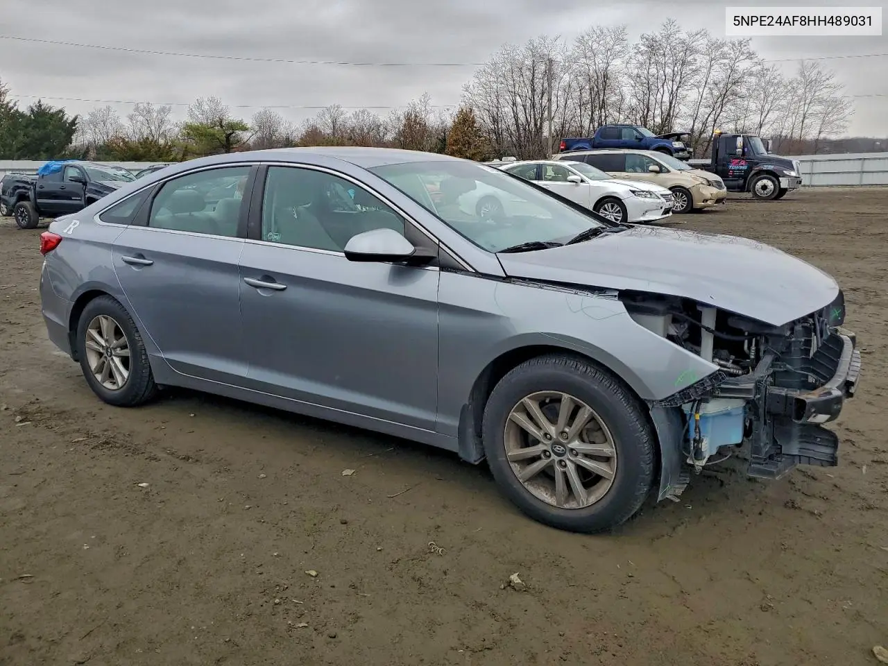 5NPE24AF8HH489031 2017 Hyundai Sonata Se