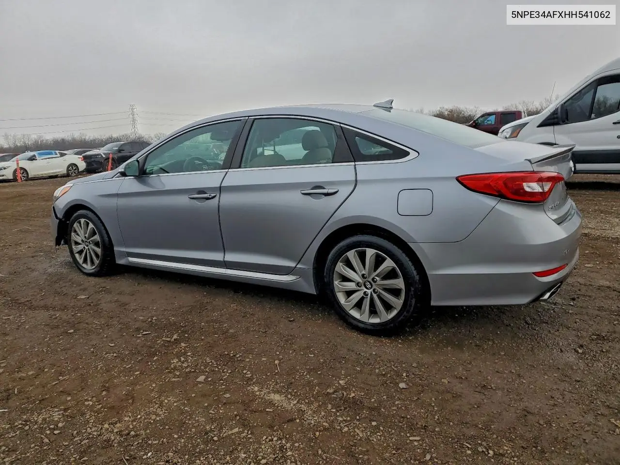 5NPE34AFXHH541062 2017 Hyundai Sonata Sport