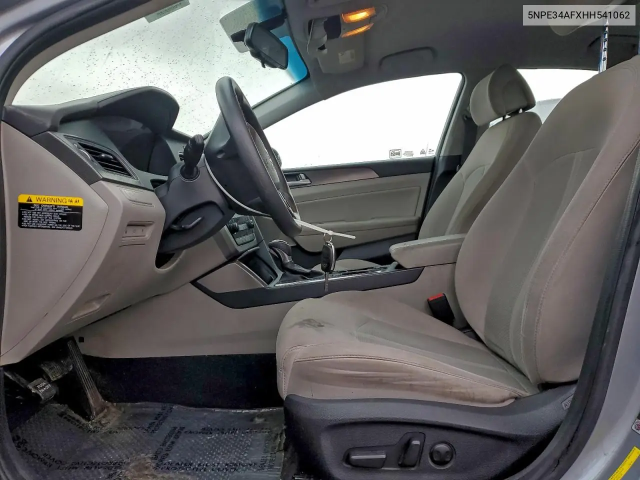 5NPE34AFXHH541062 2017 Hyundai Sonata Sport