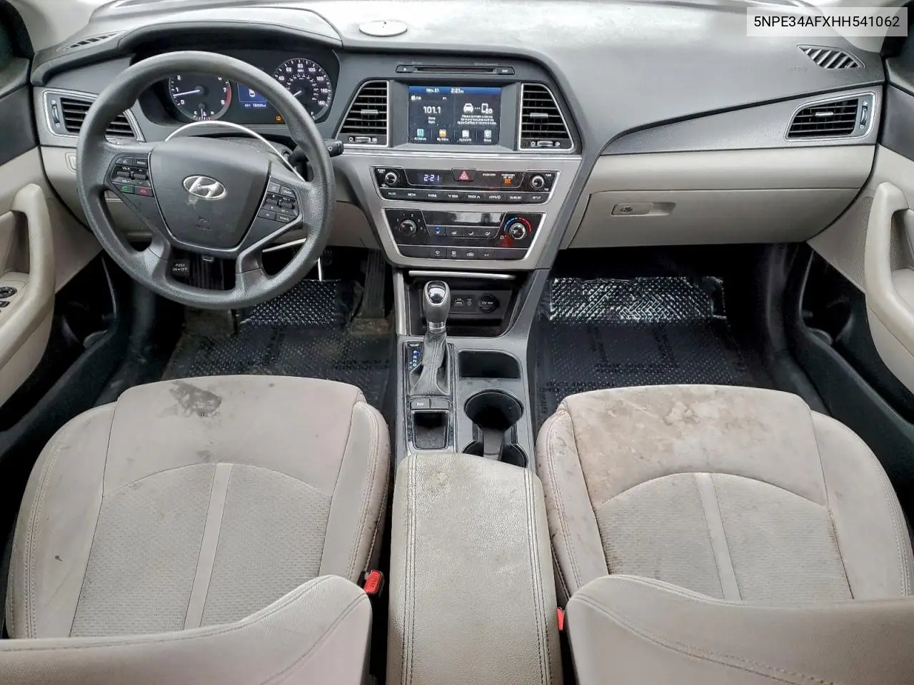 5NPE34AFXHH541062 2017 Hyundai Sonata Sport