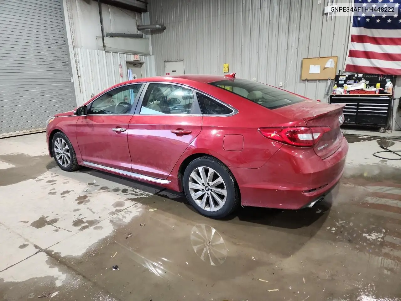 5NPE34AF1HH448222 2017 Hyundai Sonata Sport