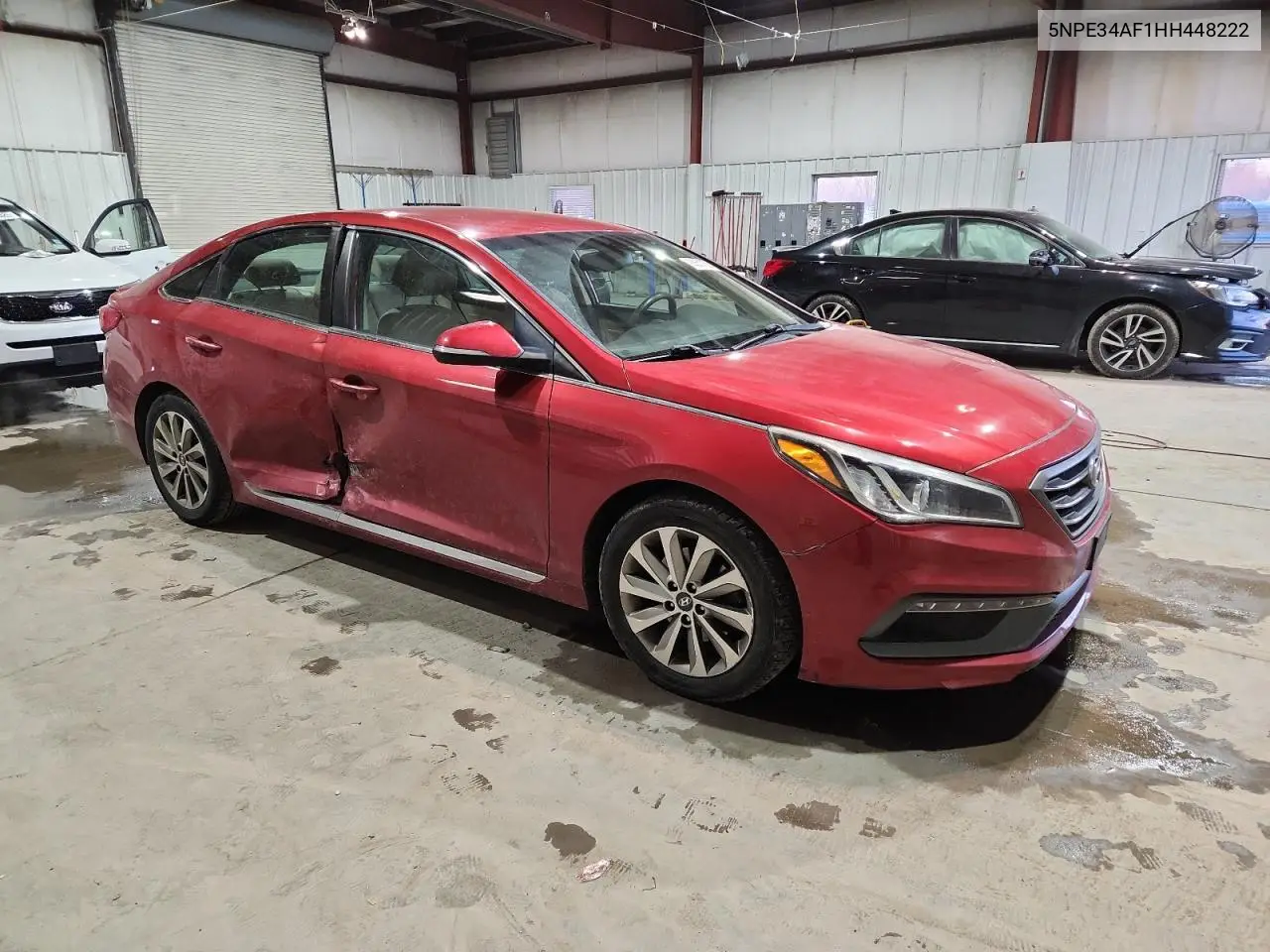 5NPE34AF1HH448222 2017 Hyundai Sonata Sport
