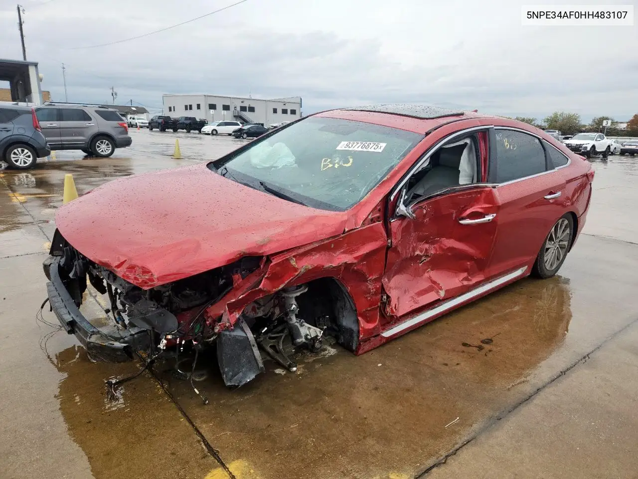 5NPE34AF0HH483107 2017 Hyundai Sonata Sport