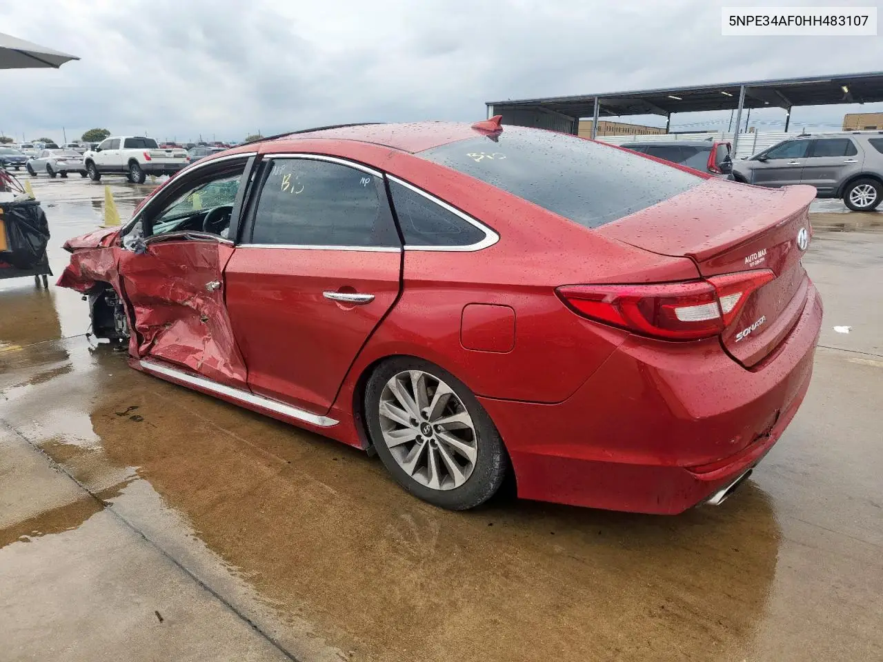 5NPE34AF0HH483107 2017 Hyundai Sonata Sport
