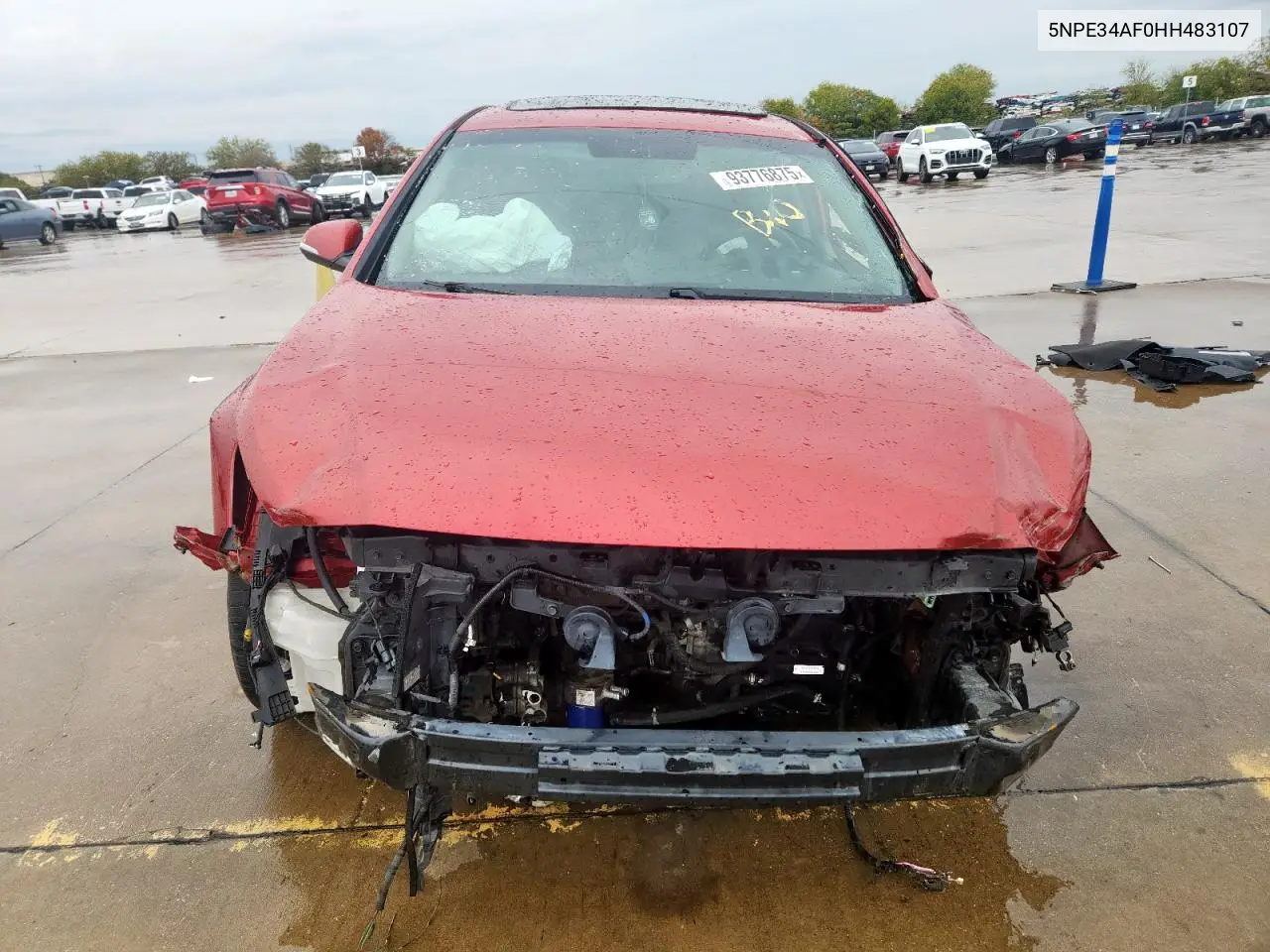 5NPE34AF0HH483107 2017 Hyundai Sonata Sport