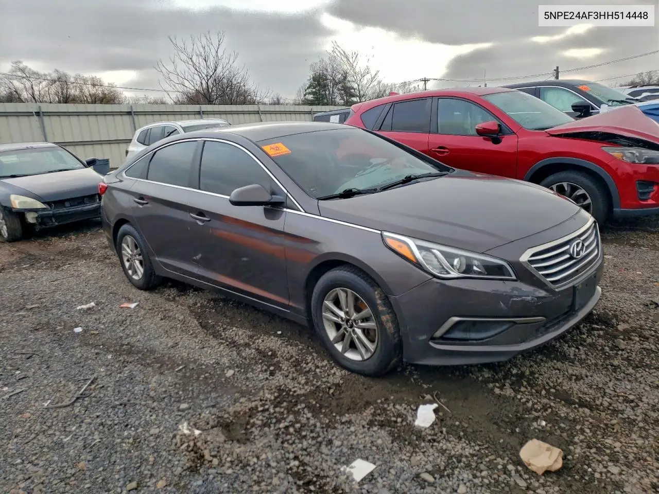 5NPE24AF3HH514448 2017 Hyundai Sonata Se