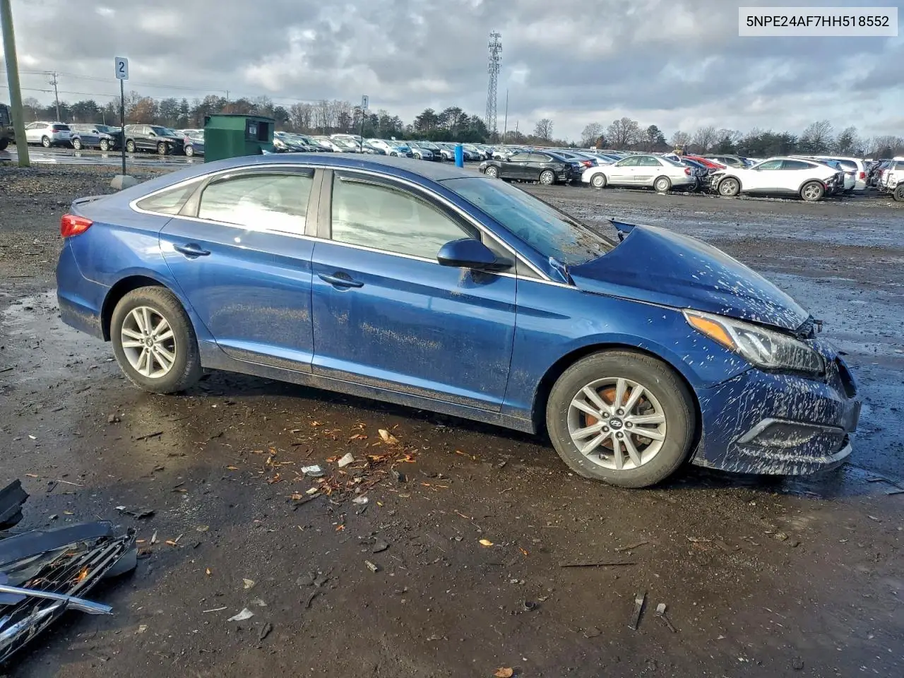 5NPE24AF7HH518552 2017 Hyundai Sonata Se
