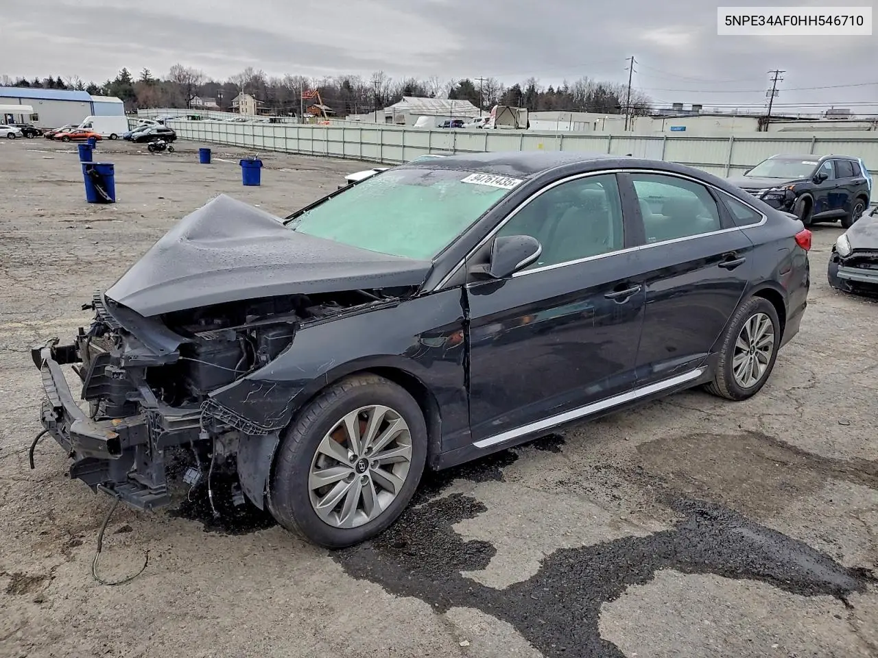 5NPE34AF0HH546710 2017 Hyundai Sonata Sport