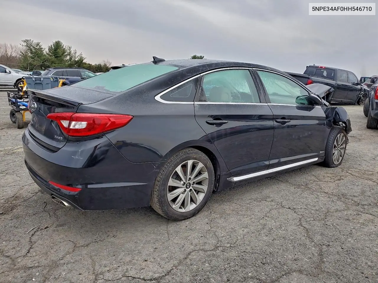 5NPE34AF0HH546710 2017 Hyundai Sonata Sport