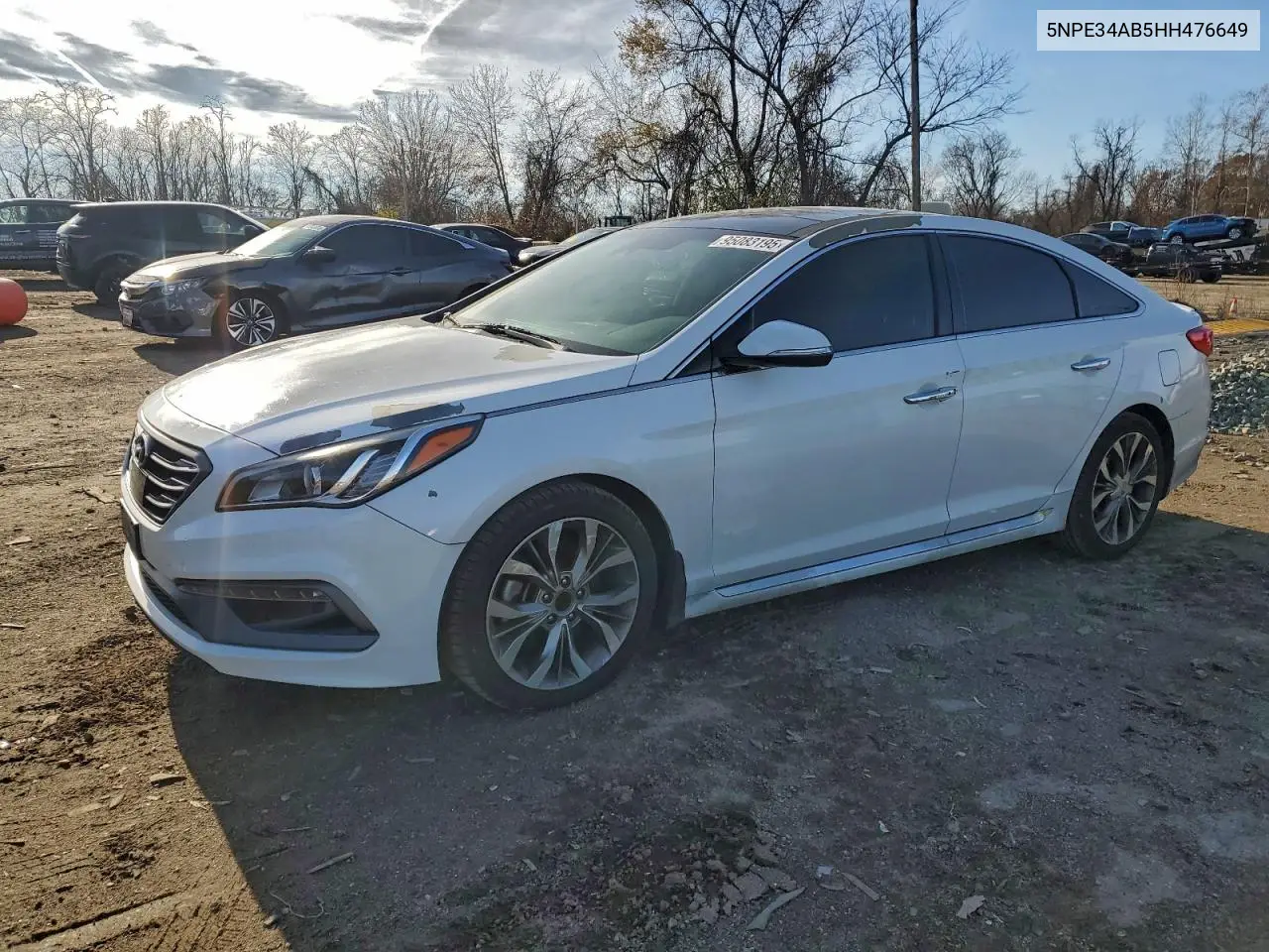 5NPE34AB5HH476649 2017 Hyundai Sonata Sport