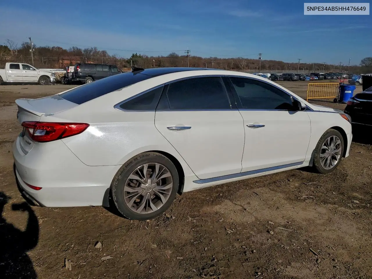 5NPE34AB5HH476649 2017 Hyundai Sonata Sport