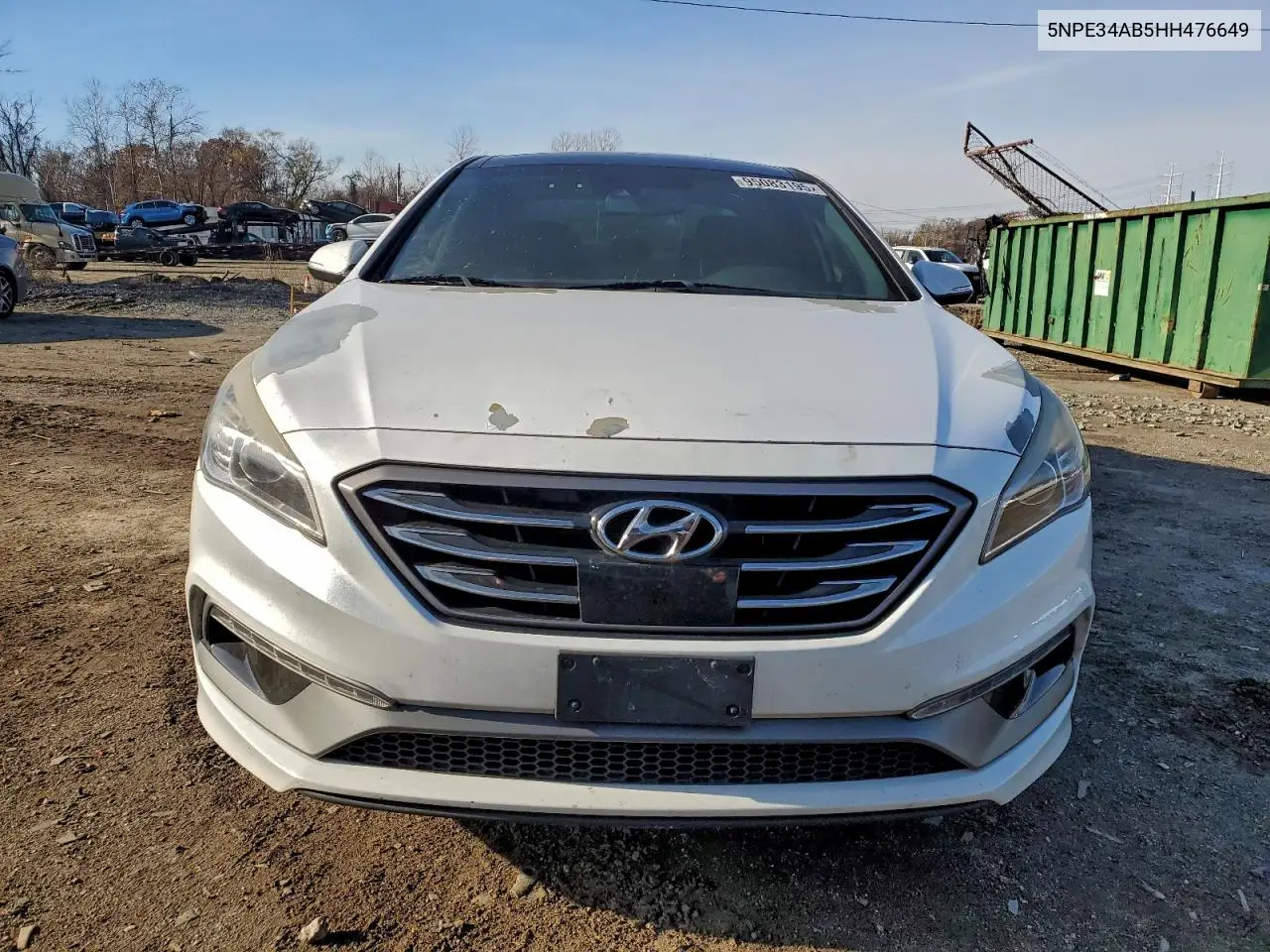 5NPE34AB5HH476649 2017 Hyundai Sonata Sport