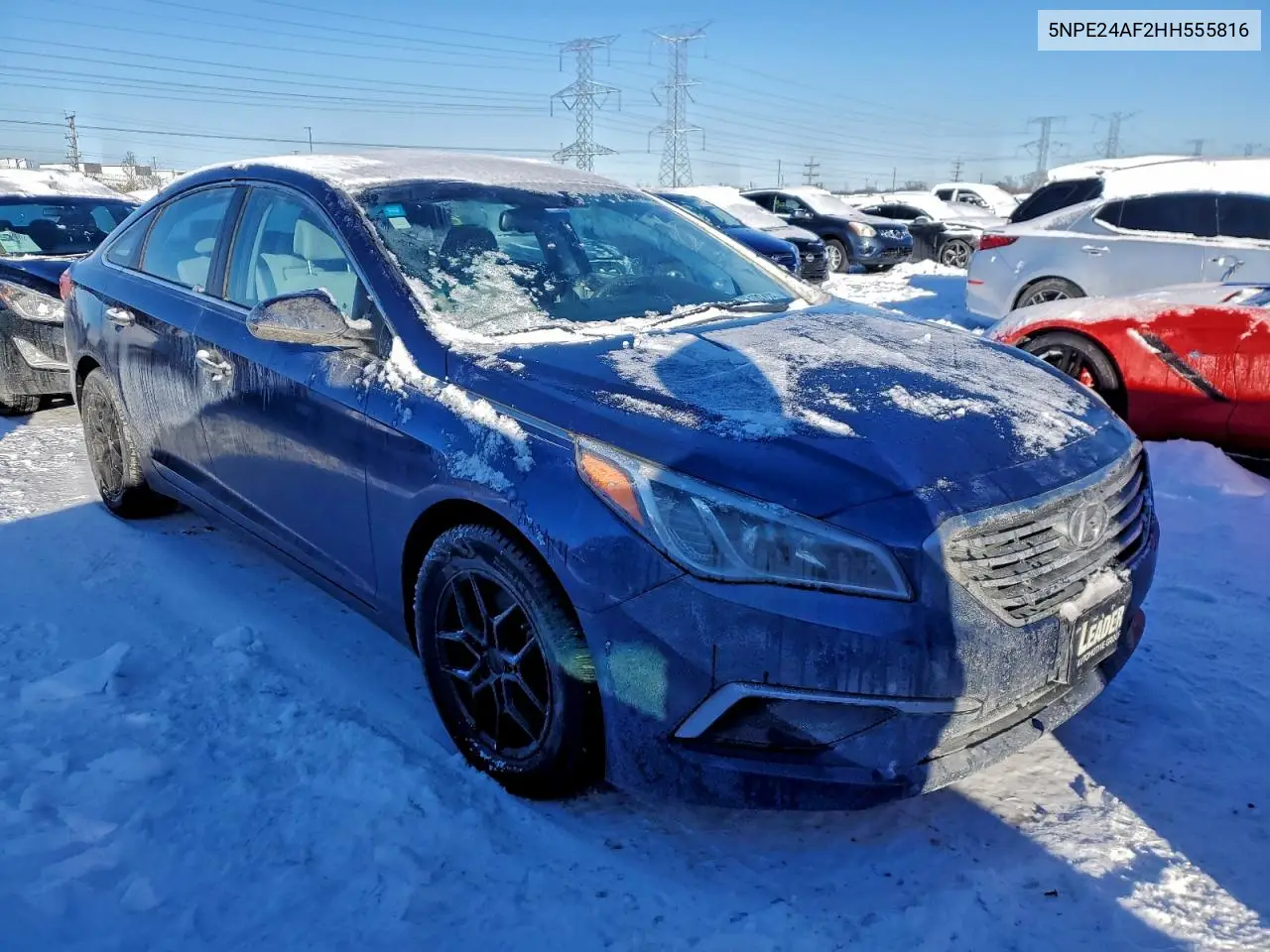 5NPE24AF2HH555816 2017 Hyundai Sonata Se