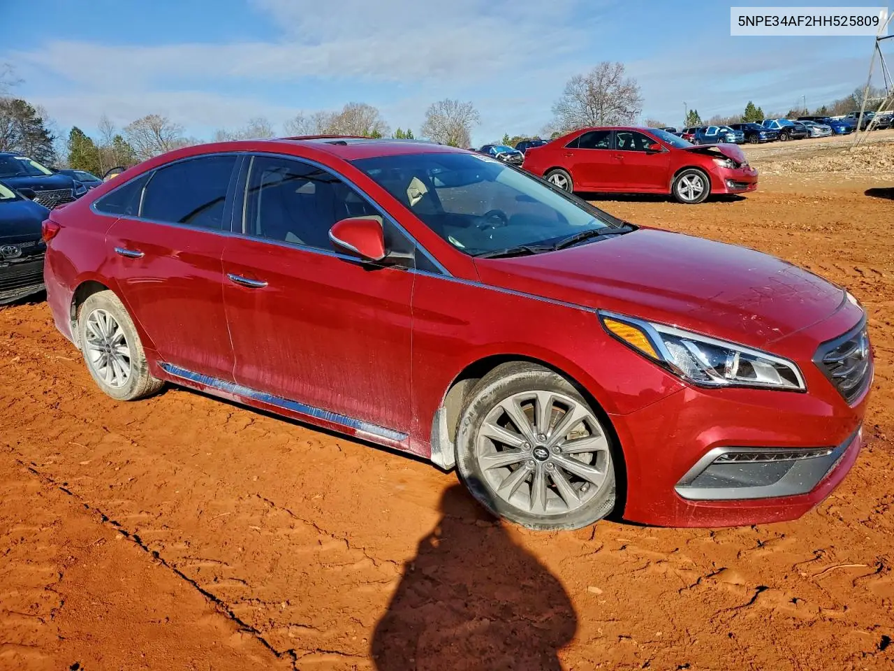 5NPE34AF2HH525809 2017 Hyundai Sonata Sport