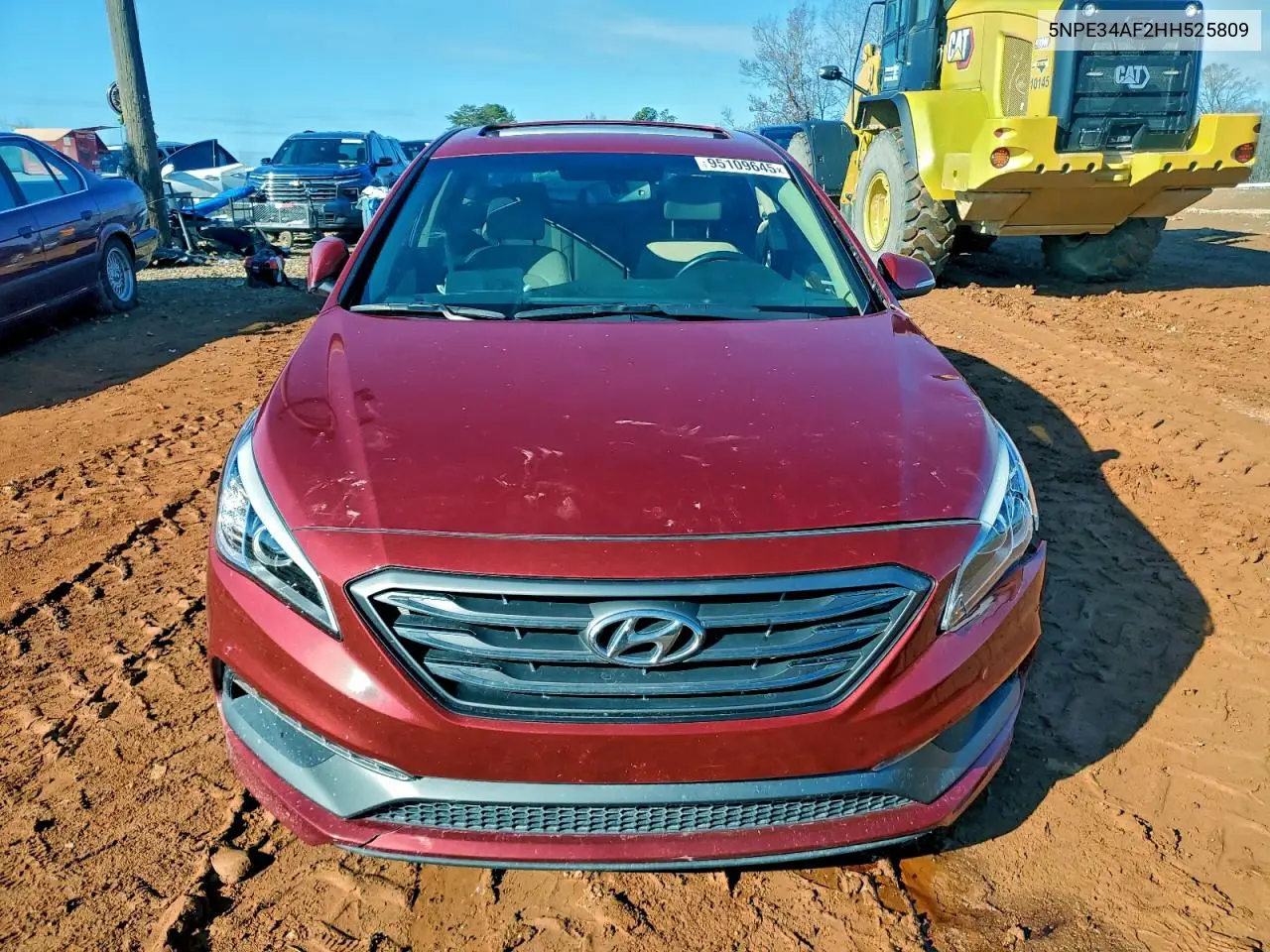 5NPE34AF2HH525809 2017 Hyundai Sonata Sport