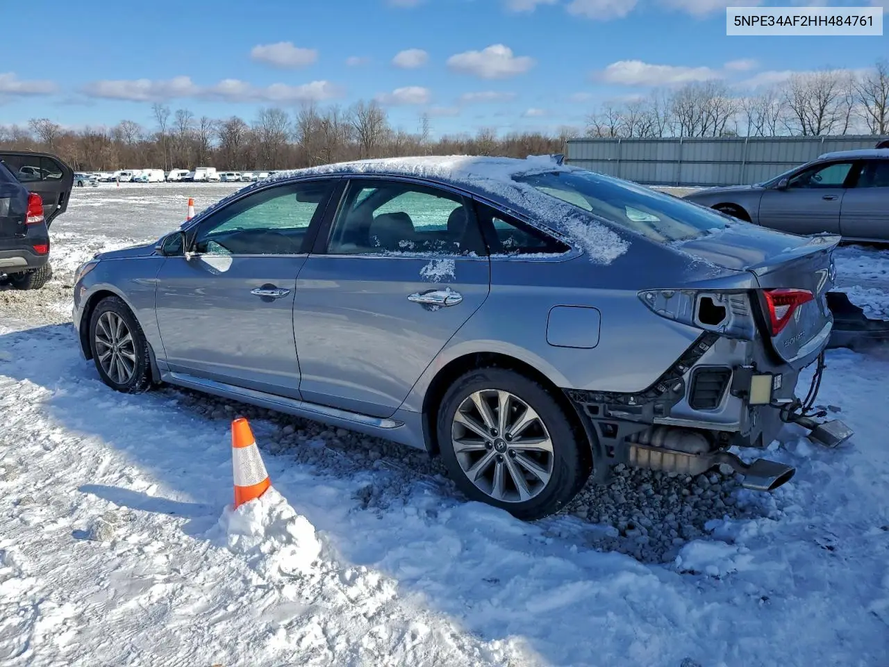 5NPE34AF2HH484761 2017 Hyundai Sonata Sport