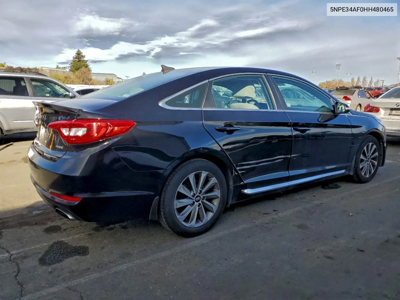 5NPE34AF0HH480465 2017 Hyundai Sonata Sport