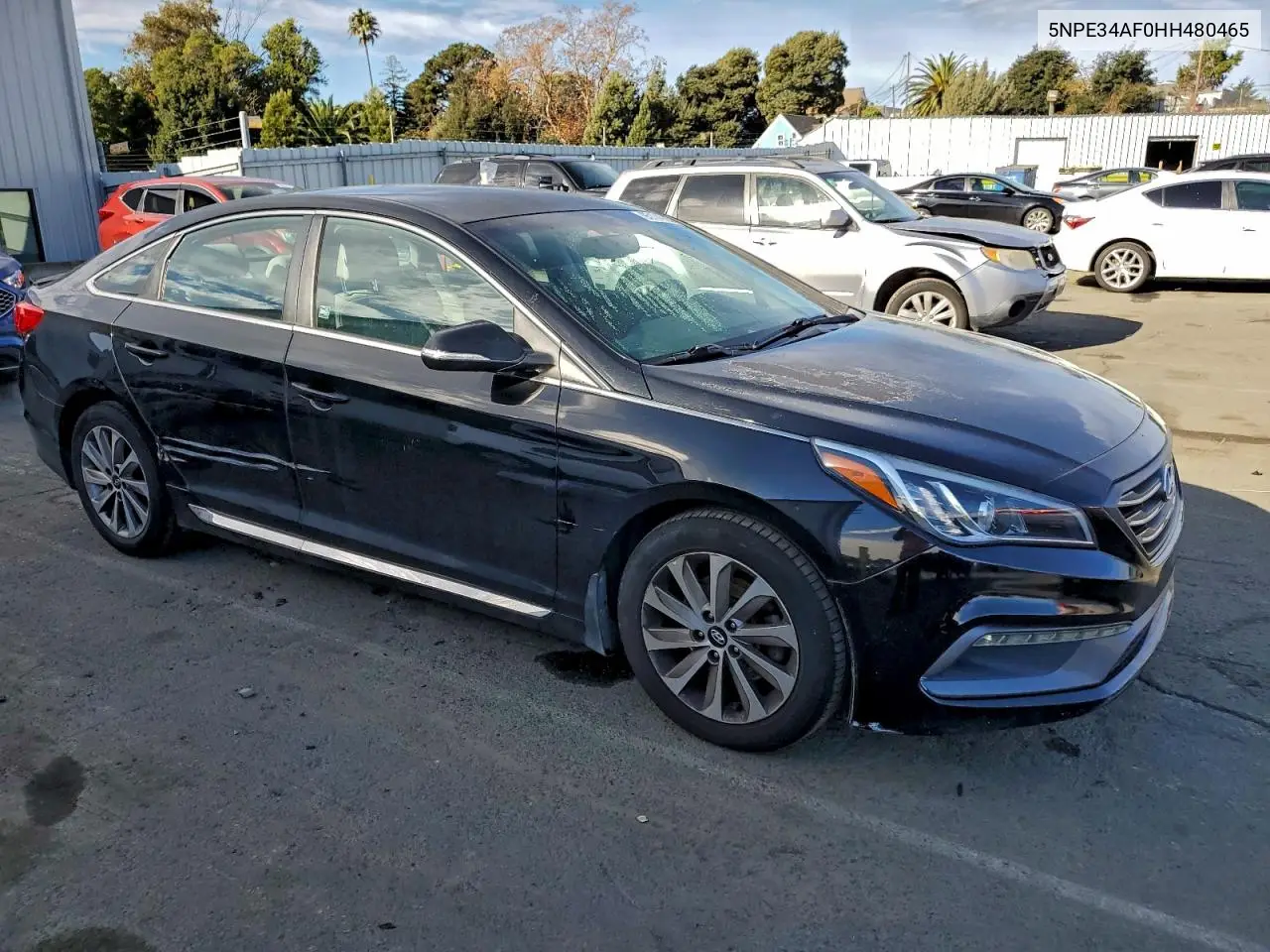 5NPE34AF0HH480465 2017 Hyundai Sonata Sport
