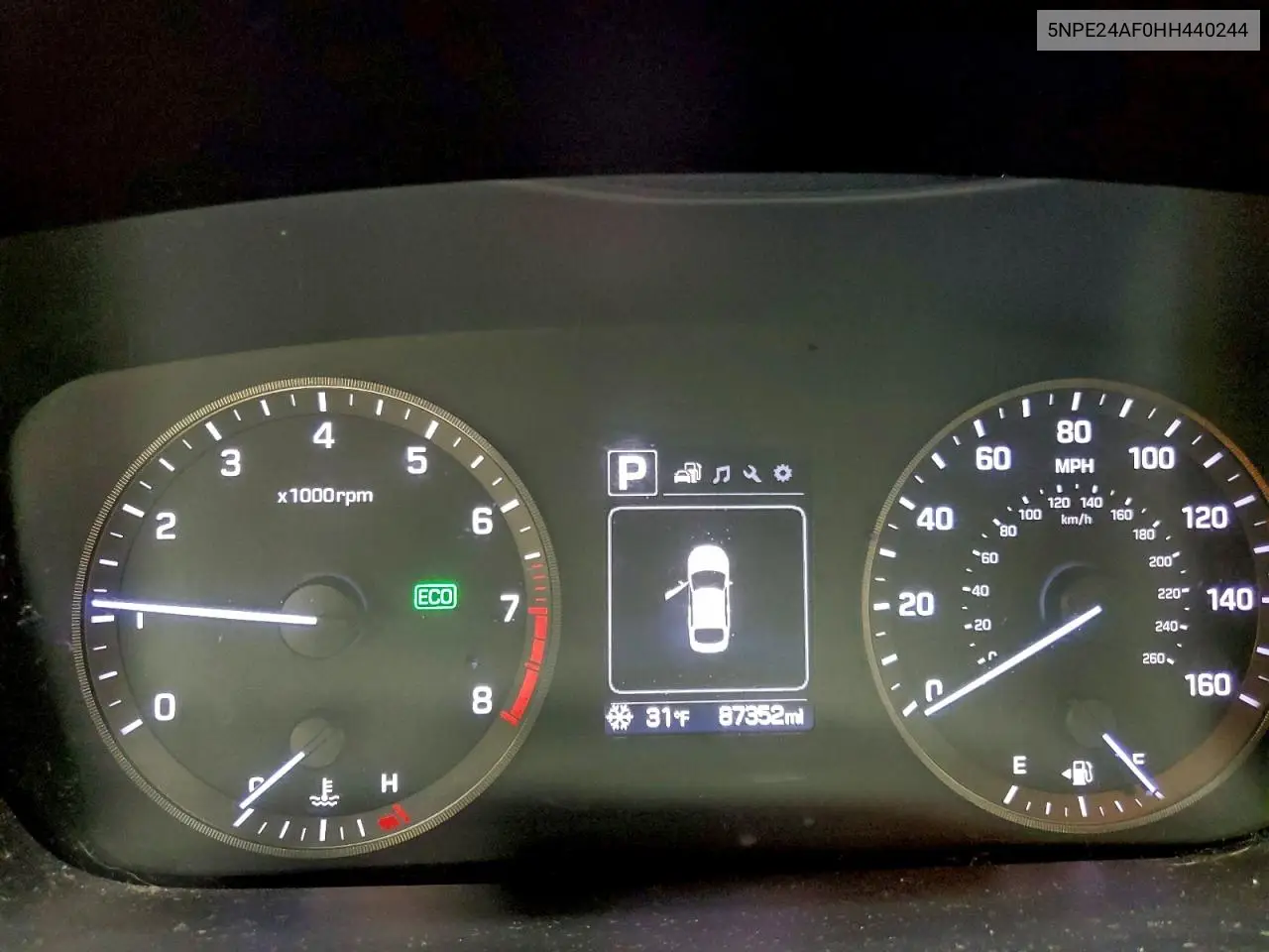 5NPE24AF0HH440244 2017 Hyundai Sonata Se