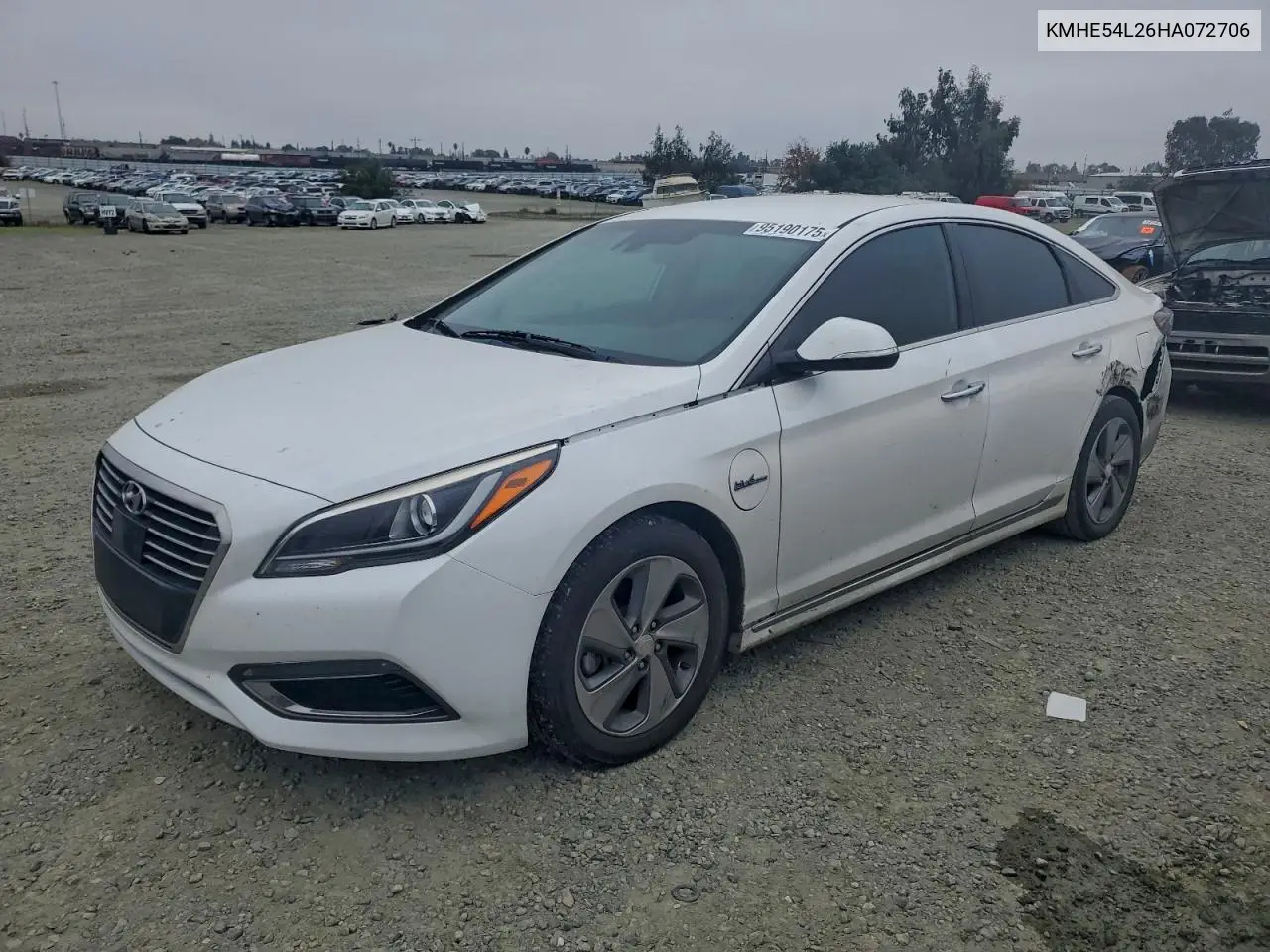 KMHE54L26HA072706 2017 Hyundai Sonata Plug-In Hybrid