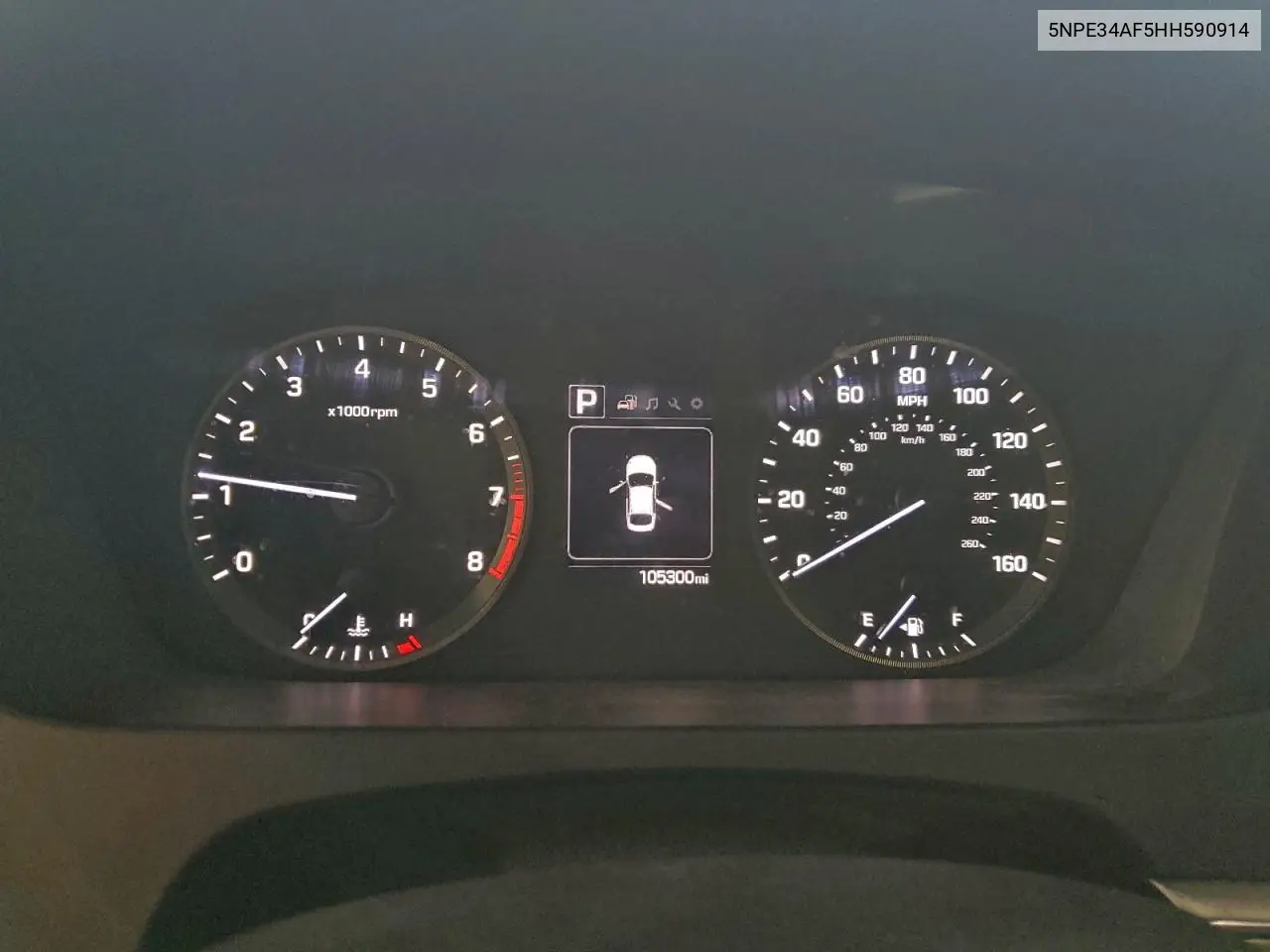 5NPE34AF5HH590914 2017 Hyundai Sonata Sport