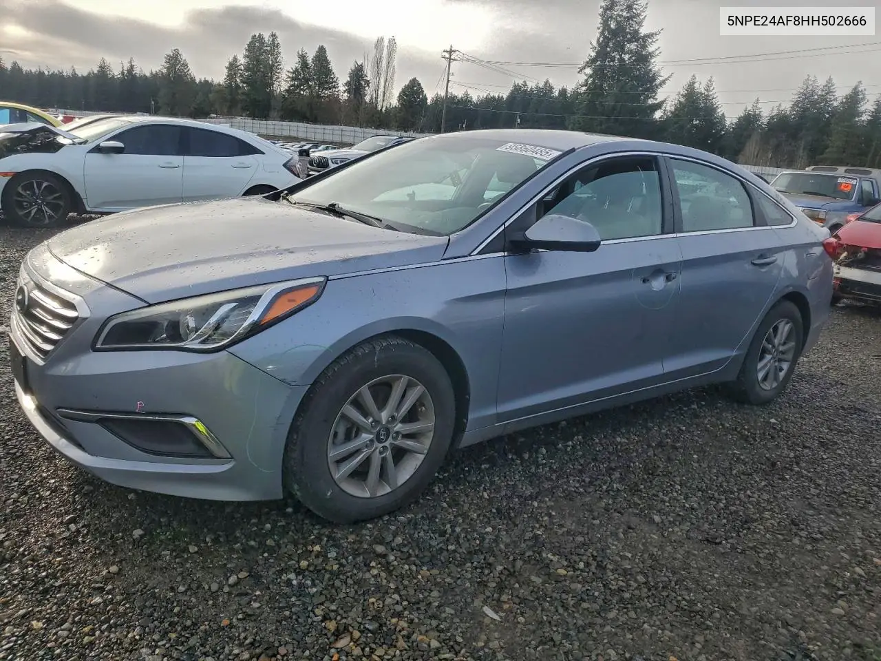 5NPE24AF8HH502666 2017 Hyundai Sonata Se