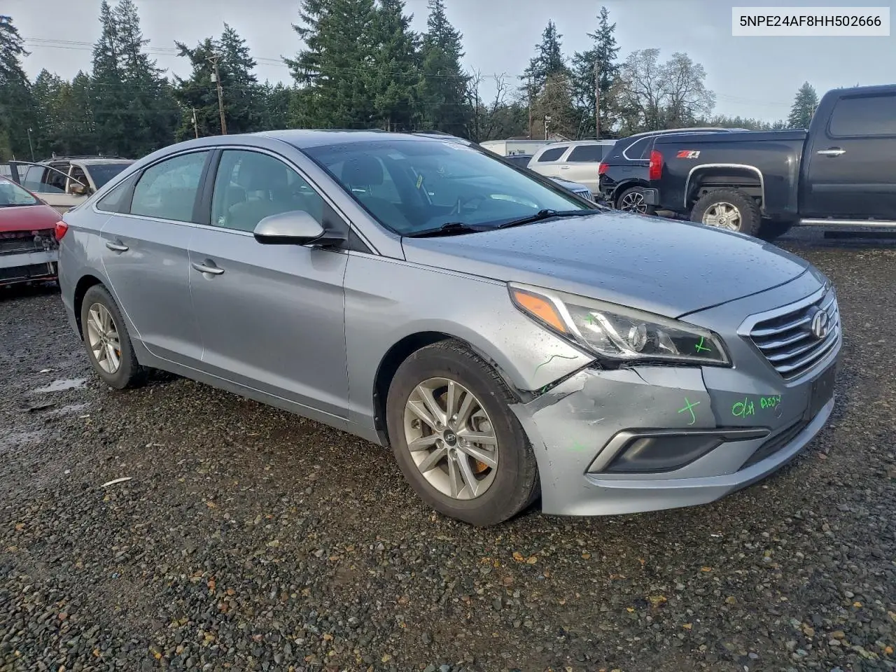 5NPE24AF8HH502666 2017 Hyundai Sonata Se