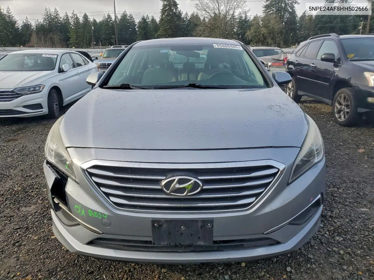 5NPE24AF8HH502666 2017 Hyundai Sonata Se