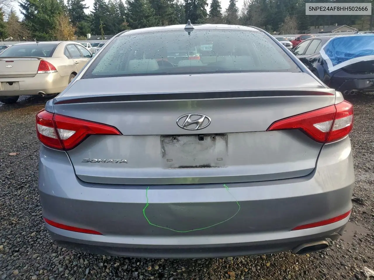 5NPE24AF8HH502666 2017 Hyundai Sonata Se