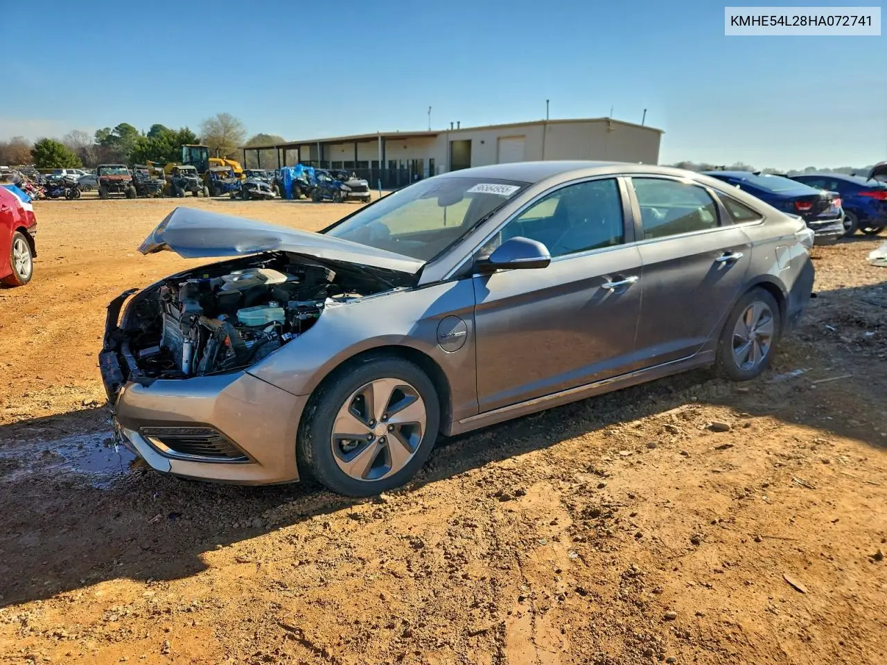 KMHE54L28HA072741 2017 Hyundai Sonata Plug-In Hybrid