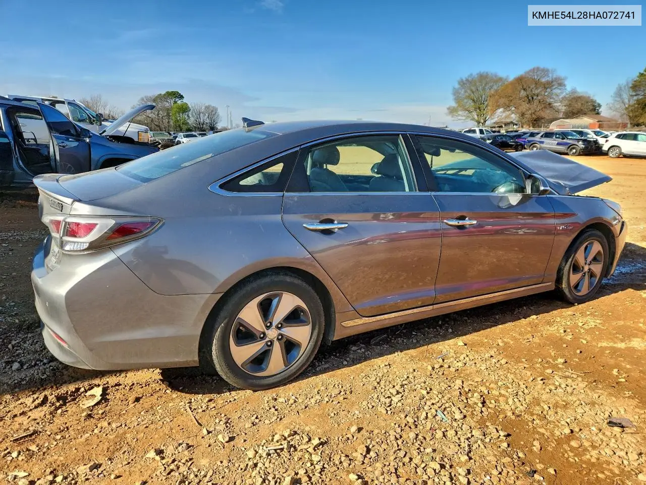 KMHE54L28HA072741 2017 Hyundai Sonata Plug-In Hybrid