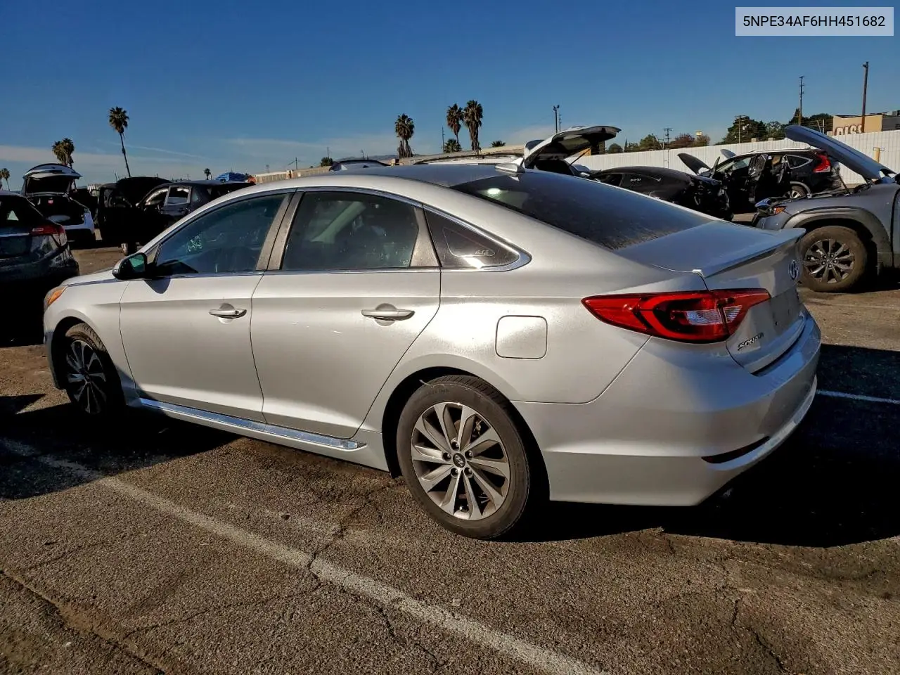 5NPE34AF6HH451682 2017 Hyundai Sonata Sport