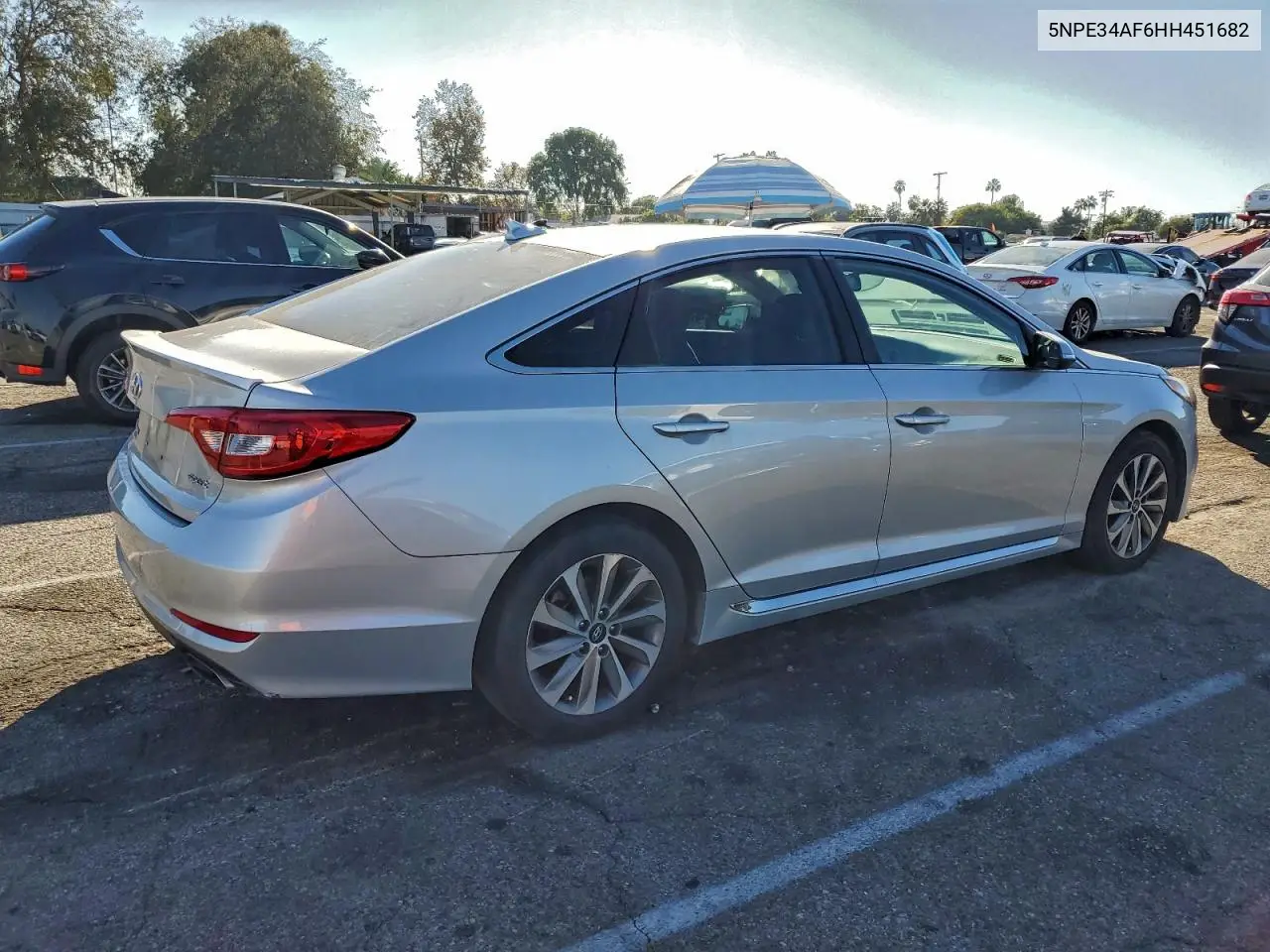 5NPE34AF6HH451682 2017 Hyundai Sonata Sport