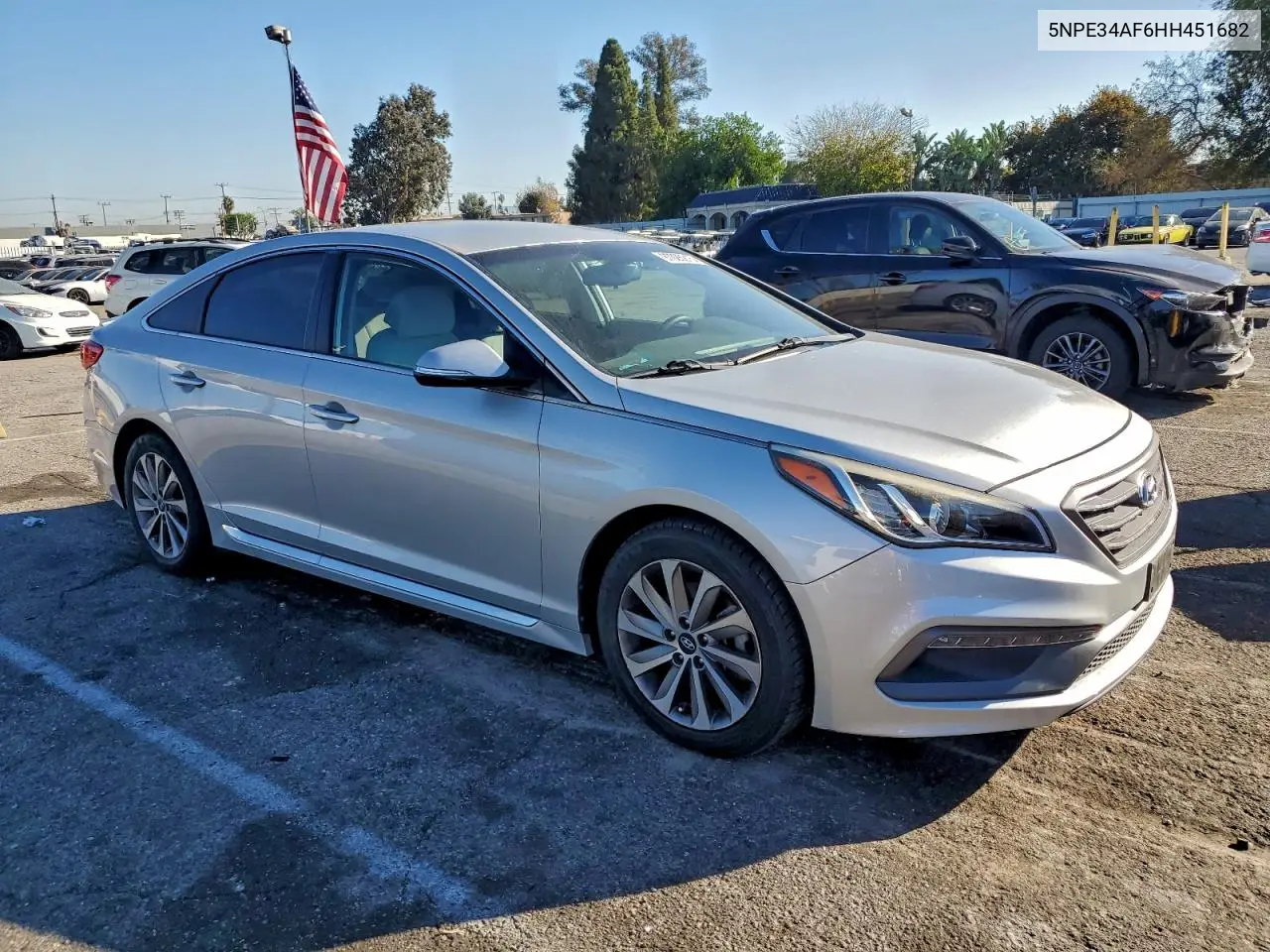 5NPE34AF6HH451682 2017 Hyundai Sonata Sport
