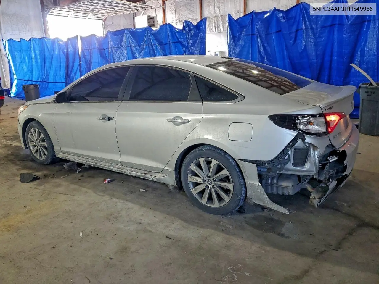 5NPE34AF3HH549956 2017 Hyundai Sonata Sport