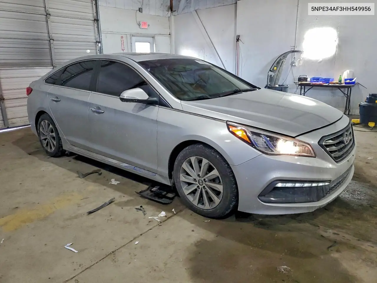 5NPE34AF3HH549956 2017 Hyundai Sonata Sport
