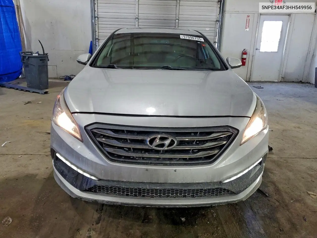 5NPE34AF3HH549956 2017 Hyundai Sonata Sport