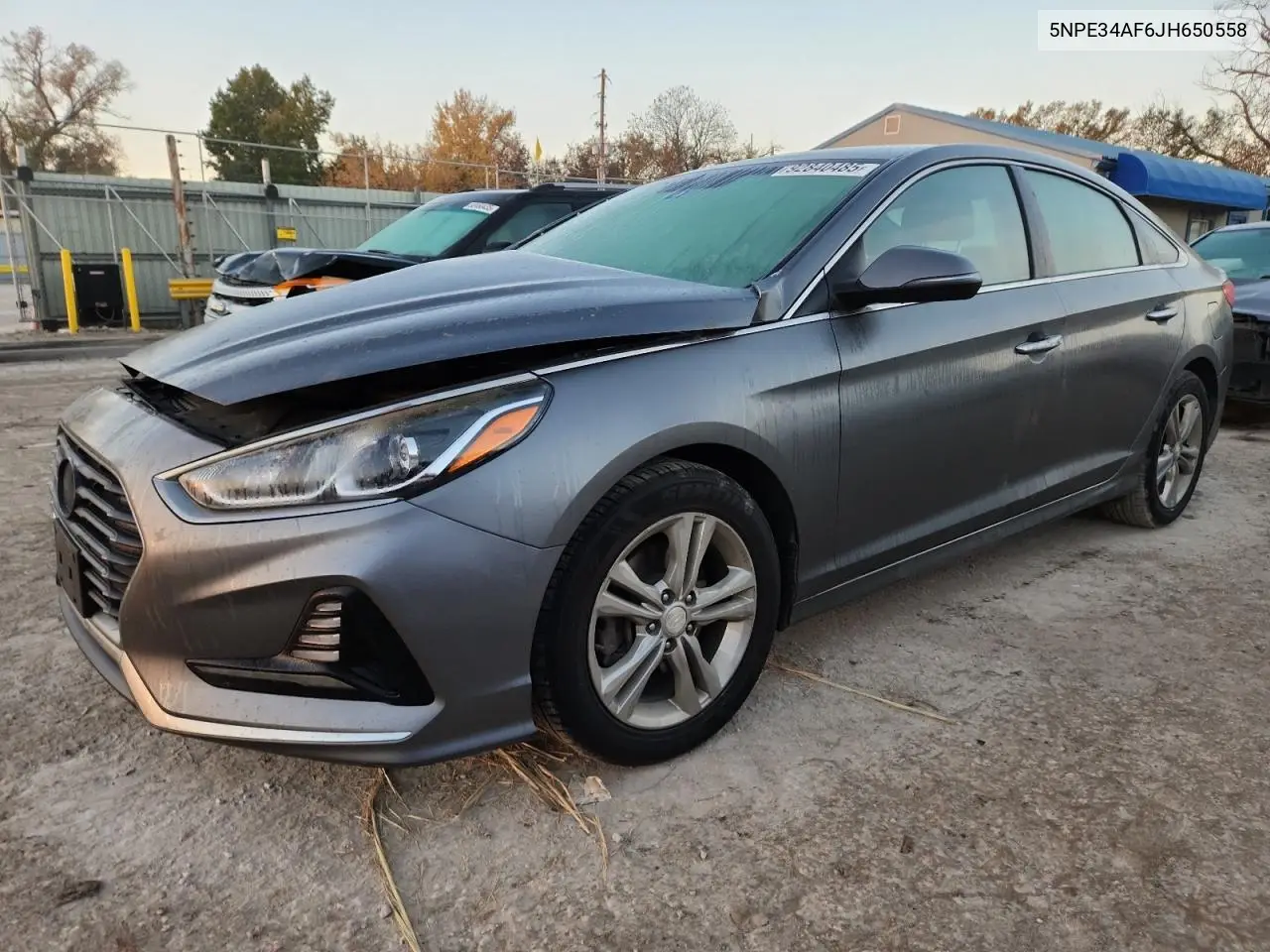 5NPE34AF6JH650558 2018 Hyundai Sonata Sport