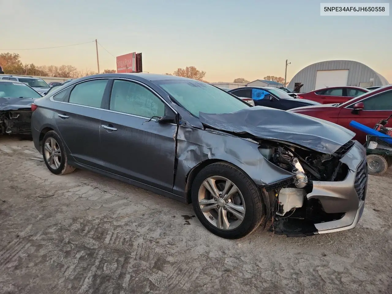 5NPE34AF6JH650558 2018 Hyundai Sonata Sport